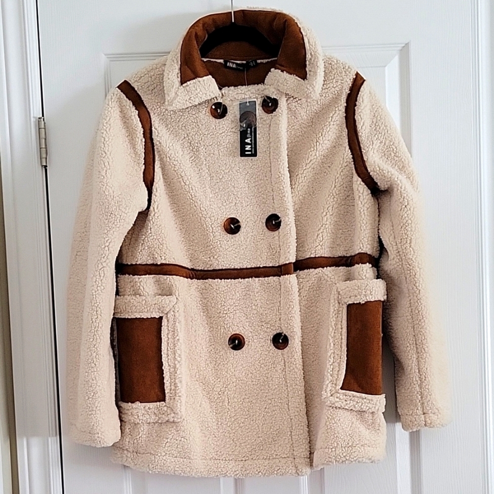 Faux Shearling Coat - Picture 2 of 8